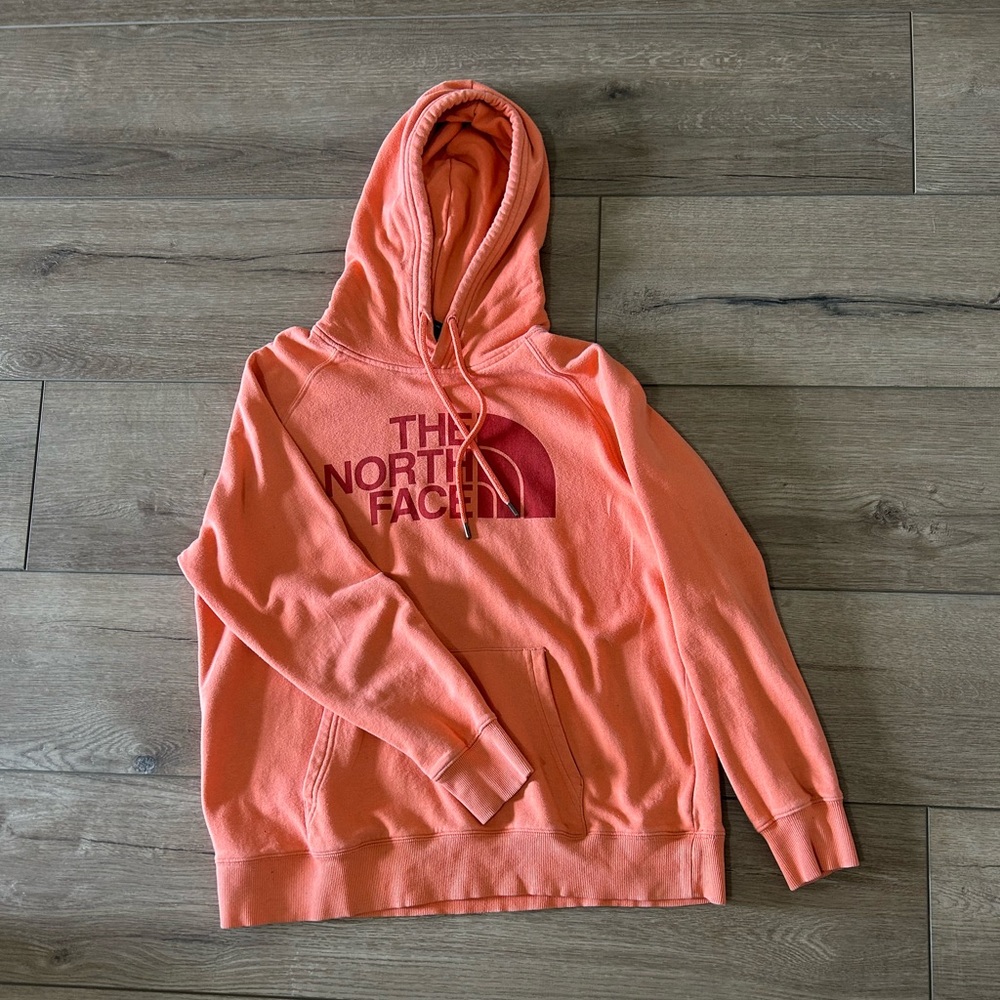 The North Face Bright Coral Hoodie